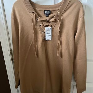 Women’s large INC top new with tags